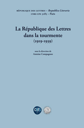La République des Lettres dans la Tourmente, éditions Baudry & Cie La République des Lettres dans la Tourmente, éditions Baudry & Cie