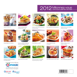 Calendrier Toupargel 2012